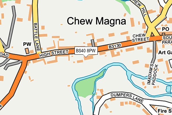 Map of CHEW CONSULTANCY LTD at local scale