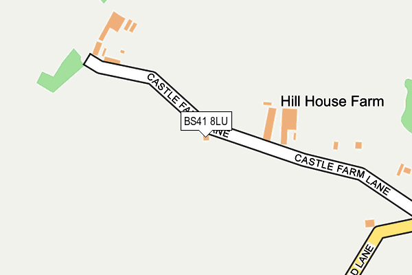 BS41 8LU map - OS OpenMap – Local (Ordnance Survey)
