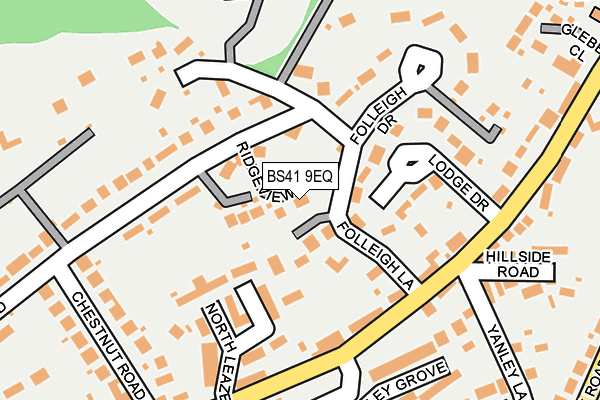 BS41 9EQ map - OS OpenMap – Local (Ordnance Survey)