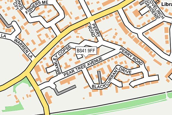 BS41 9FF map - OS OpenMap – Local (Ordnance Survey)