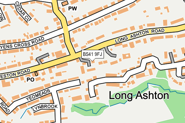 Map of JENNY SMITH & CO LIMITED at local scale
