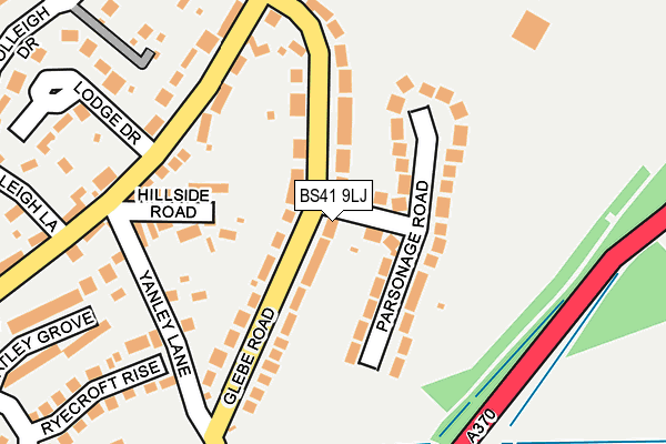 BS41 9LJ map - OS OpenMap – Local (Ordnance Survey)