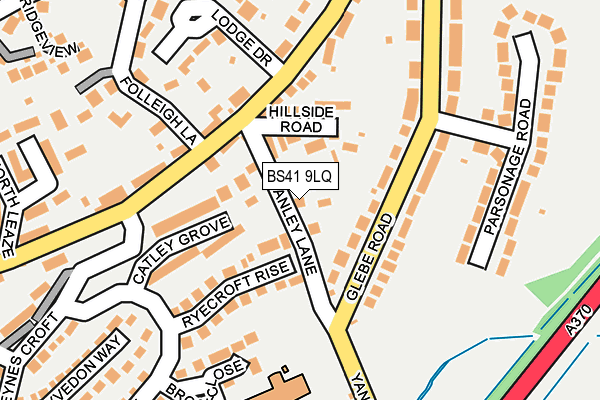 BS41 9LQ map - OS OpenMap – Local (Ordnance Survey)