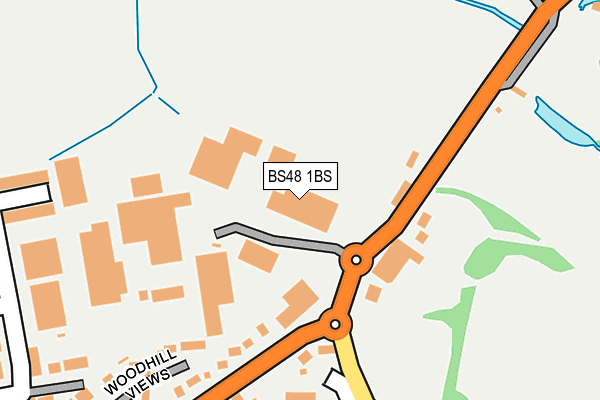 BS48 1BS map - OS OpenMap – Local (Ordnance Survey)