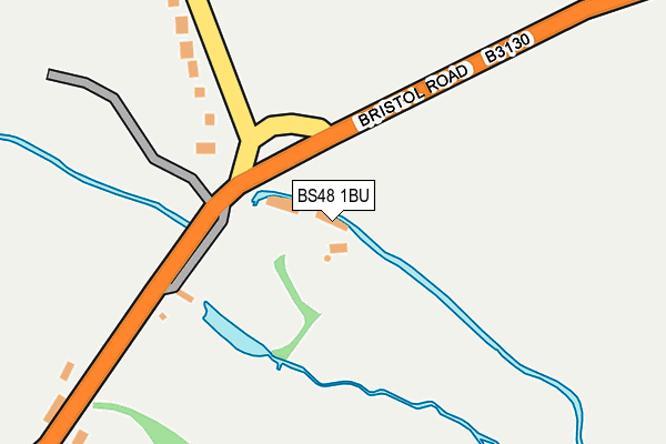 BS48 1BU map - OS OpenMap – Local (Ordnance Survey)