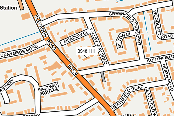 BS48 1HH map - OS OpenMap – Local (Ordnance Survey)