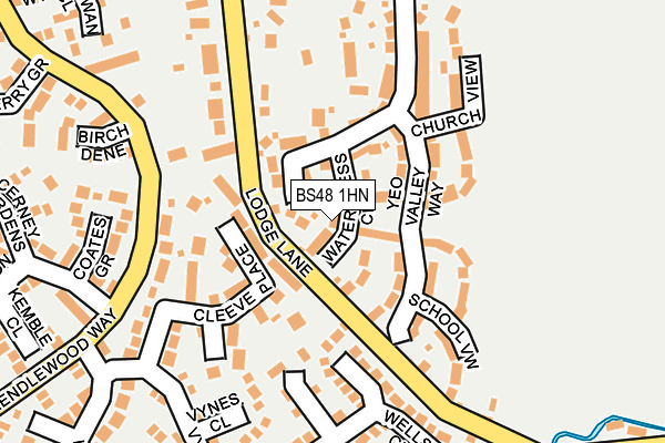 BS48 1HN map - OS OpenMap – Local (Ordnance Survey)