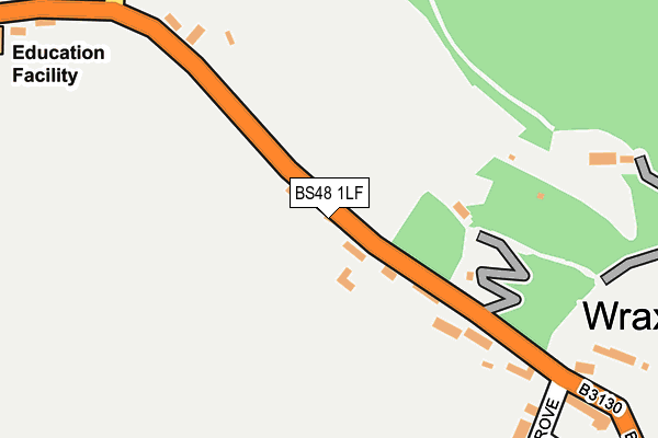 BS48 1LF map - OS OpenMap – Local (Ordnance Survey)