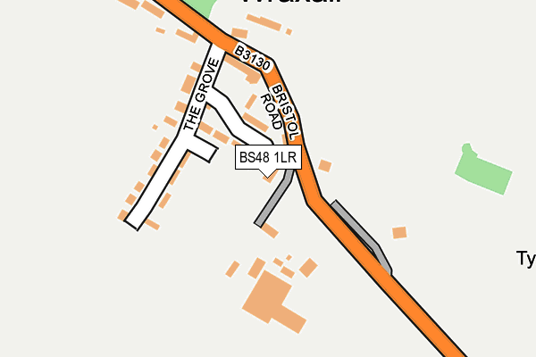 BS48 1LR map - OS OpenMap – Local (Ordnance Survey)