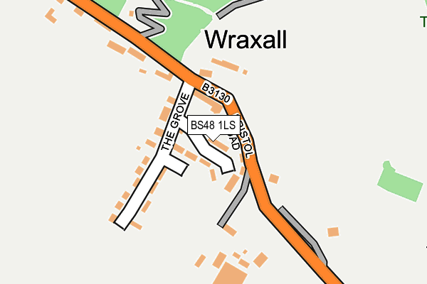 BS48 1LS map - OS OpenMap – Local (Ordnance Survey)