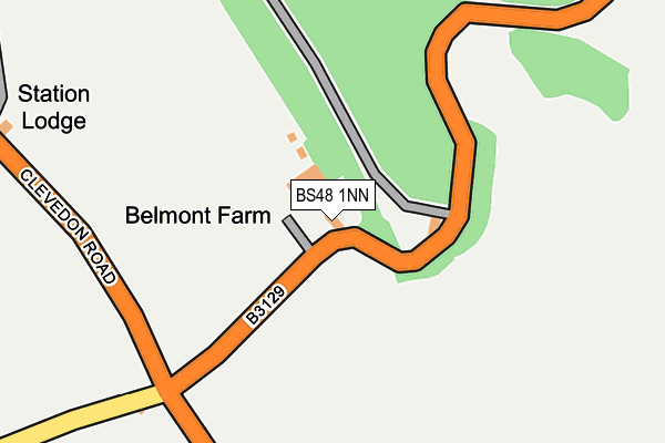 BS48 1NN map - OS OpenMap – Local (Ordnance Survey)