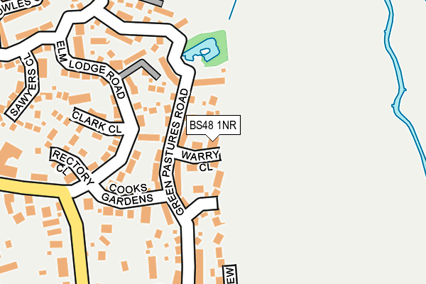 BS48 1NR map - OS OpenMap – Local (Ordnance Survey)