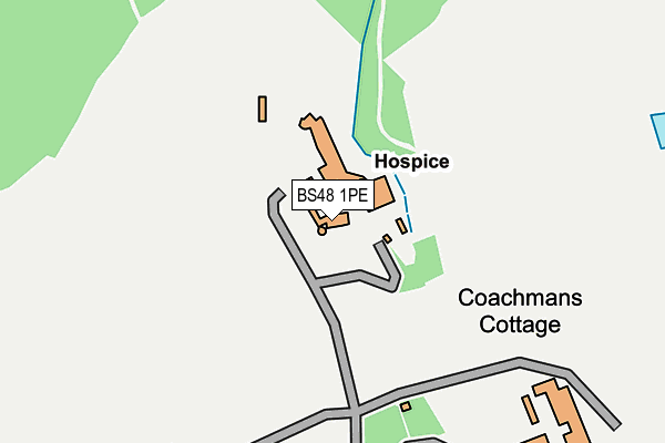 BS48 1PE map - OS OpenMap – Local (Ordnance Survey)