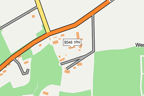 BS48 1PH map - OS OpenMap – Local (Ordnance Survey)