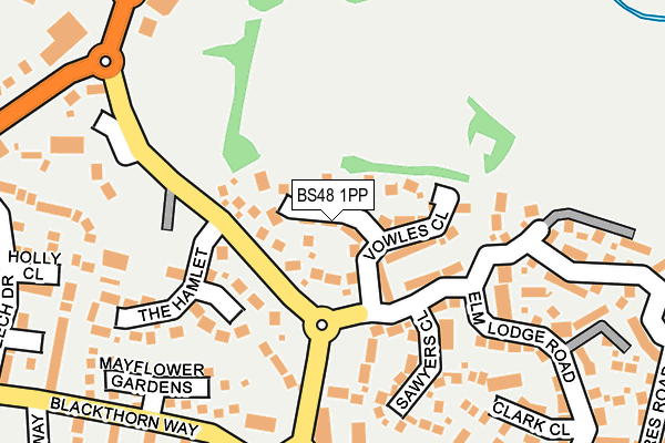 Map of STABLE BLOCK PROPERTY LTD at local scale
