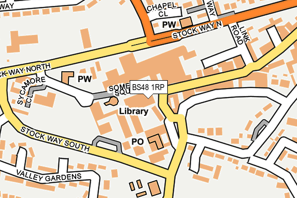 BS48 1RP map - OS OpenMap – Local (Ordnance Survey)