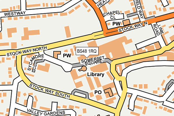 BS48 1RQ map - OS OpenMap – Local (Ordnance Survey)