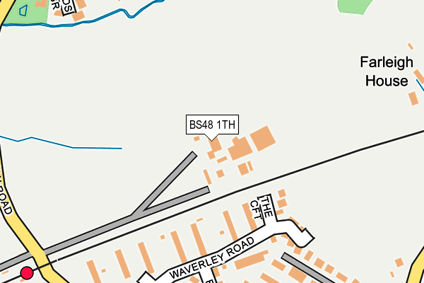 BS48 1TH map - OS OpenMap – Local (Ordnance Survey)