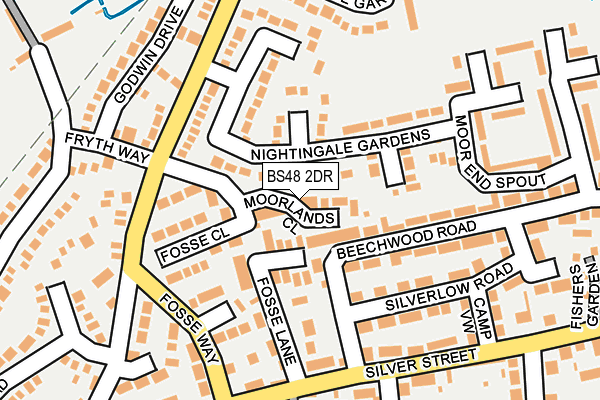BS48 2DR map - OS OpenMap – Local (Ordnance Survey)