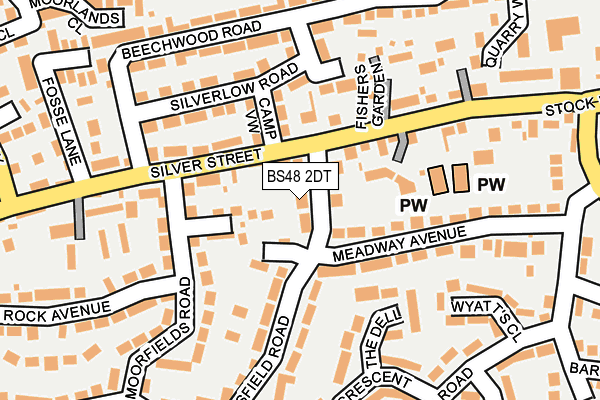 BS48 2DT map - OS OpenMap – Local (Ordnance Survey)