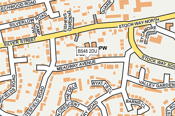 BS48 2DU map - OS OpenMap – Local (Ordnance Survey)