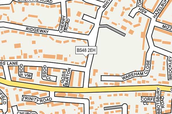 BS48 2EH map - OS OpenMap – Local (Ordnance Survey)