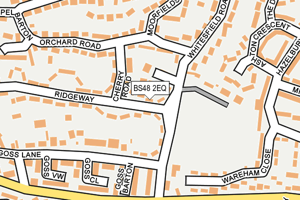 BS48 2EQ map - OS OpenMap – Local (Ordnance Survey)