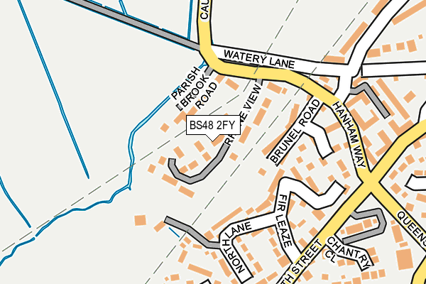 BS48 2FY map - OS OpenMap – Local (Ordnance Survey)