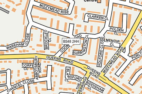 BS48 2HH map - OS OpenMap – Local (Ordnance Survey)