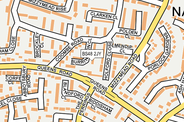 BS48 2JY map - OS OpenMap – Local (Ordnance Survey)