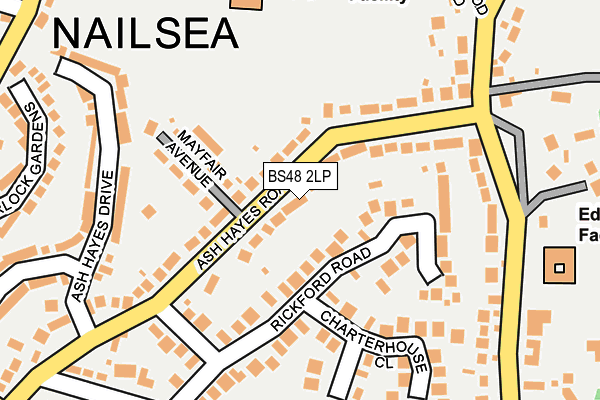 BS48 2LP map - OS OpenMap – Local (Ordnance Survey)