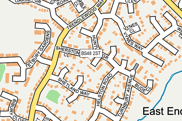 BS48 2ST map - OS OpenMap – Local (Ordnance Survey)