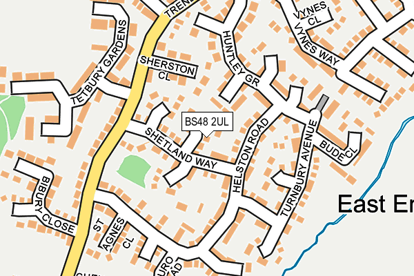 BS48 2UL map - OS OpenMap – Local (Ordnance Survey)