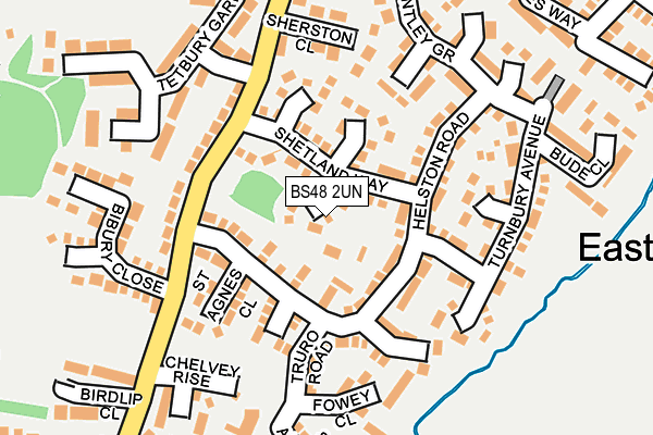 BS48 2UN map - OS OpenMap – Local (Ordnance Survey)