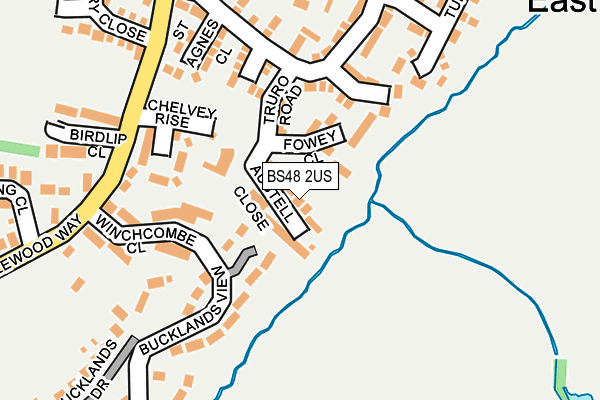 BS48 2US map - OS OpenMap – Local (Ordnance Survey)