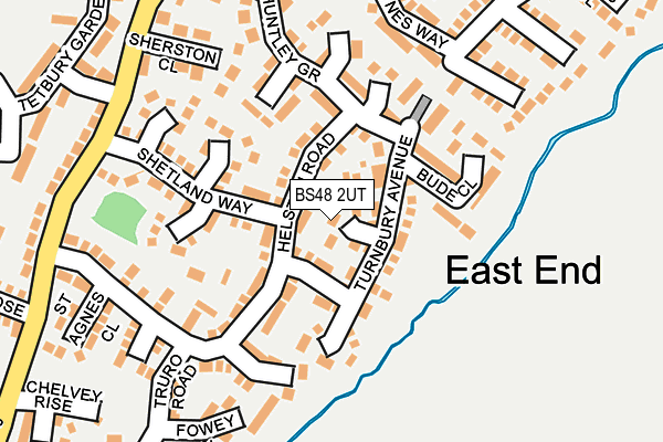 BS48 2UT map - OS OpenMap – Local (Ordnance Survey)