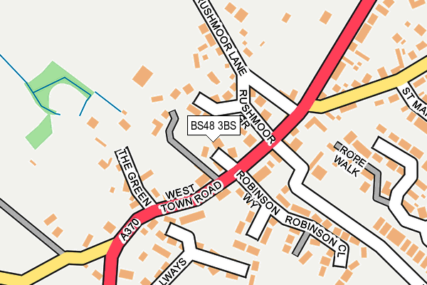 BS48 3BS map - OS OpenMap – Local (Ordnance Survey)