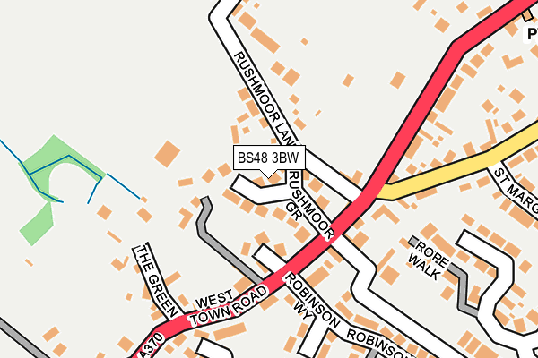 BS48 3BW map - OS OpenMap – Local (Ordnance Survey)