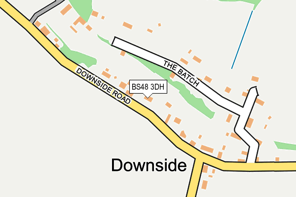 BS48 3DH map - OS OpenMap – Local (Ordnance Survey)