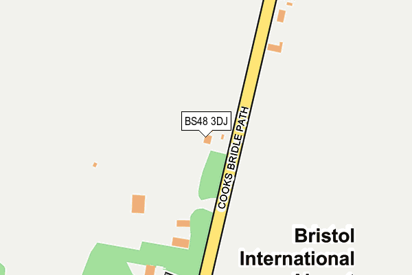 BS48 3DJ map - OS OpenMap – Local (Ordnance Survey)
