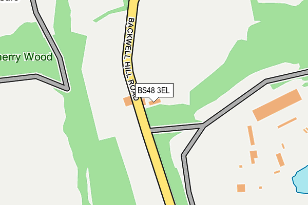 BS48 3EL map - OS OpenMap – Local (Ordnance Survey)