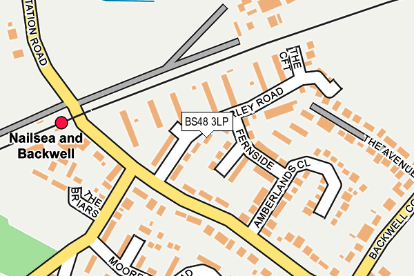 BS48 3LP map - OS OpenMap – Local (Ordnance Survey)