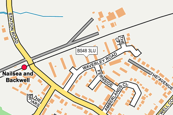 BS48 3LU map - OS OpenMap – Local (Ordnance Survey)