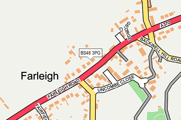 Map of BACKWELL IT LTD at local scale