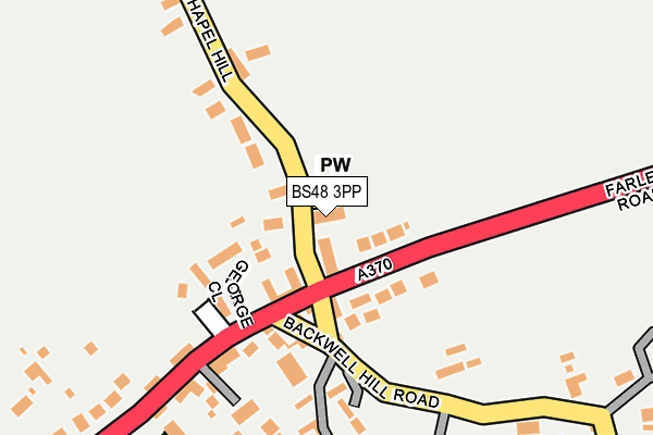 BS48 3PP map - OS OpenMap – Local (Ordnance Survey)