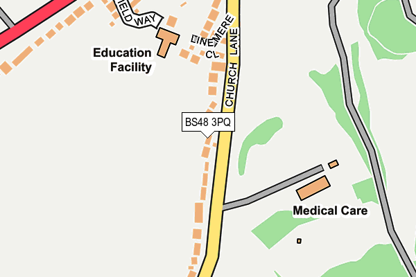 Map of JB COACHING AND COUNSELLING LIMITED at local scale