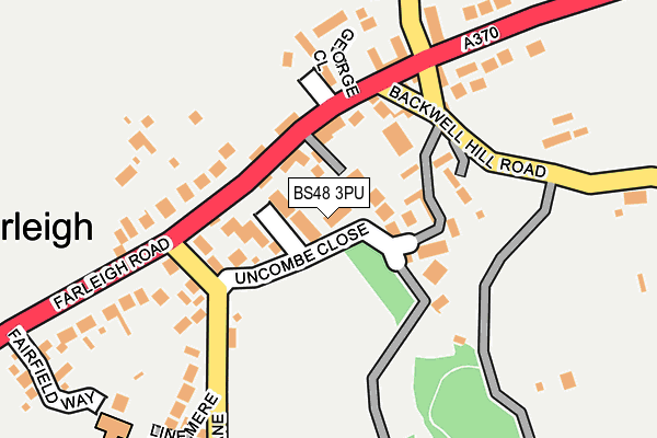 BS48 3PU map - OS OpenMap – Local (Ordnance Survey)