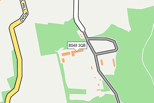 BS48 3QB map - OS OpenMap – Local (Ordnance Survey)