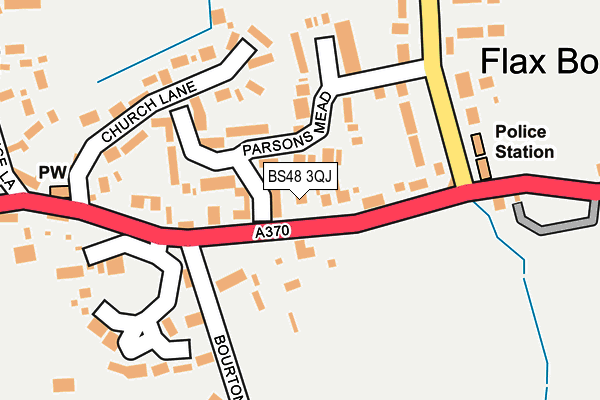 BS48 3QJ map - OS OpenMap – Local (Ordnance Survey)