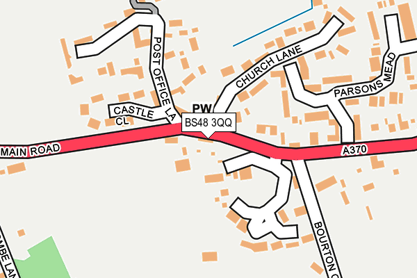 Map of STOKE LANE PROPERTIES LIMITED at local scale